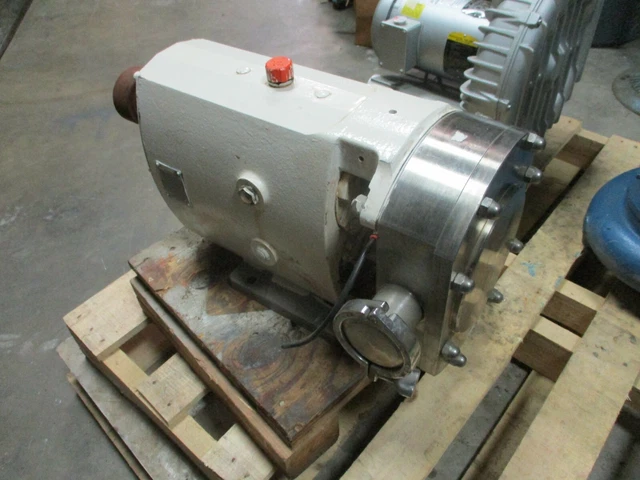 Alfa Laval Rotary Lobe Pump SRU4/055/LS 14.64 Gal. Per 100 Rev. Used