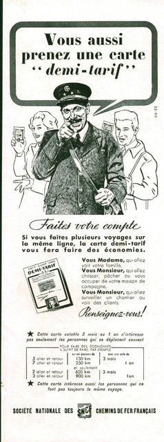 Publicité Ancienne BNCI 1962 - Banque Compte Chèques - Vintage Magazine - 26x34cm