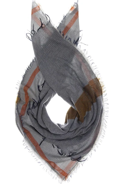 Sciarpa pull & bear foulard donna senza etichetta blu #mv2nmzn