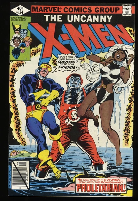 X-Men #124 VF/NM 9.0 Chris Claremont! John Byrne Art! Marvel 1979