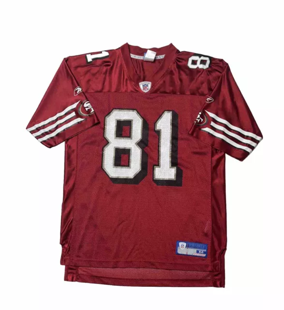 NWOTS Vintage Reebok NFL San Francisco 49ers Terrell Owens #81 Jersey SZ Medium