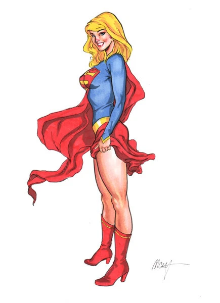 1 CHARACTER COLOR COMMISSION! Original Art by MC Wyman