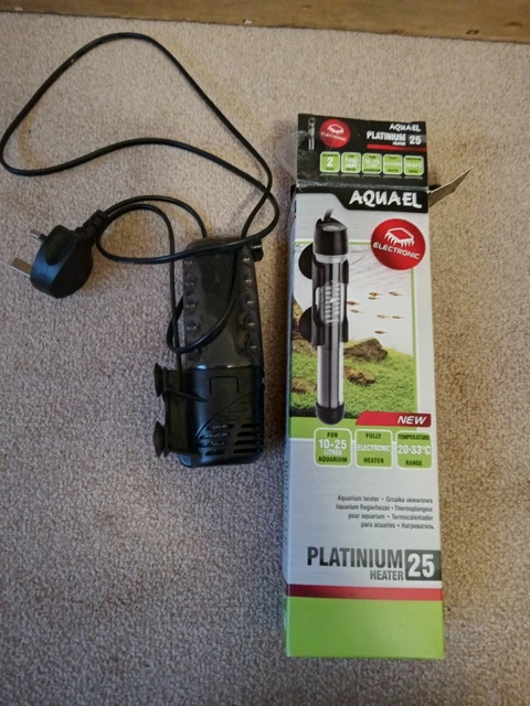 Fish Tank, Small starter tank with light, heater and filter/pump 6