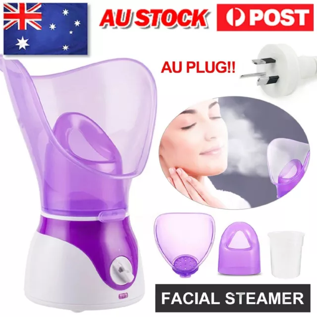 For Nymph Face Spa Home Office Facial Steamer Sauna Pores Deep Cleanse Skin Mist