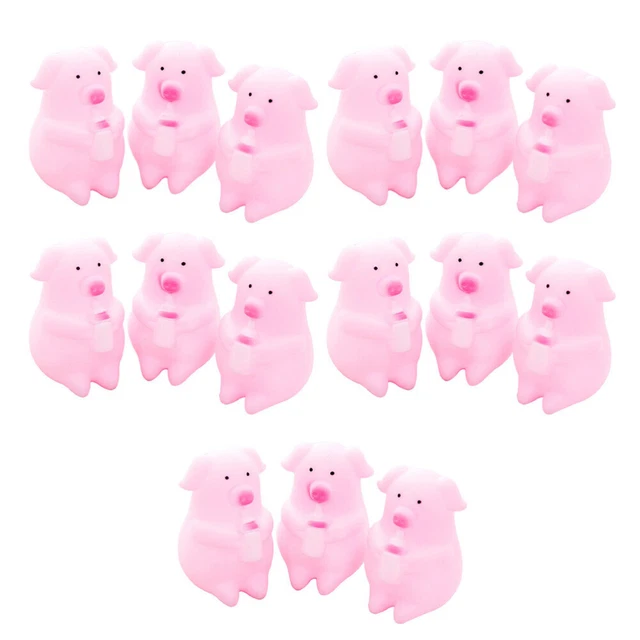15 stücke Interessante Kneifenspielzeug Schweineform Dekompression Spielzeug