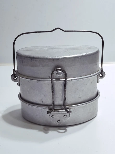 Gavetta In Alluminio Militare Da 70cl - Per Camping, Escursionismo E Sopravvivenza - Foto 8