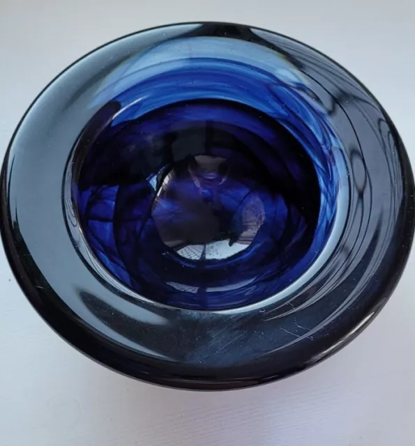 Large Kosta Boda Art Glass Bowl By Anna Ehrner