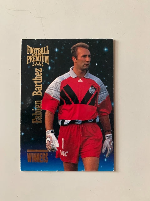 Panini foot 1995 unfp fabien barthez om olympique de marseille - Collection