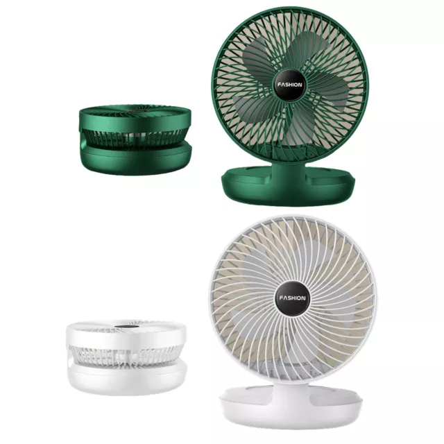 Petit Support Mural Ventilateur Portable Rechargeable Bureau Avec Calme Motor