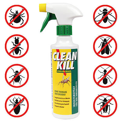Aerosol para Insectos CLEAN KILL Wespenspray Biodegradable Pulgas y Garrapatas