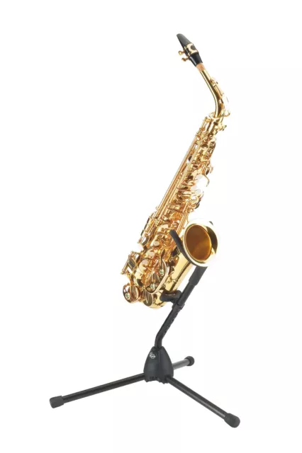 Konig & Meyer Saxophone Stand 14300 For Eb Alto And Bb Tenor Saxophones Black 3