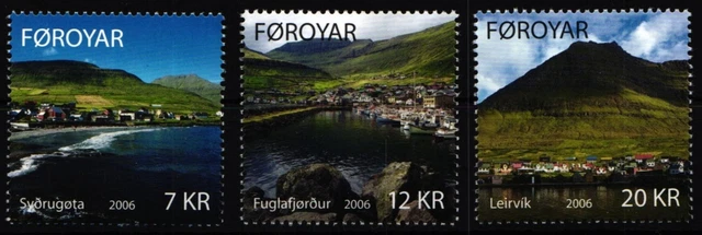 Färöer 557-559 postfrisch #JP215