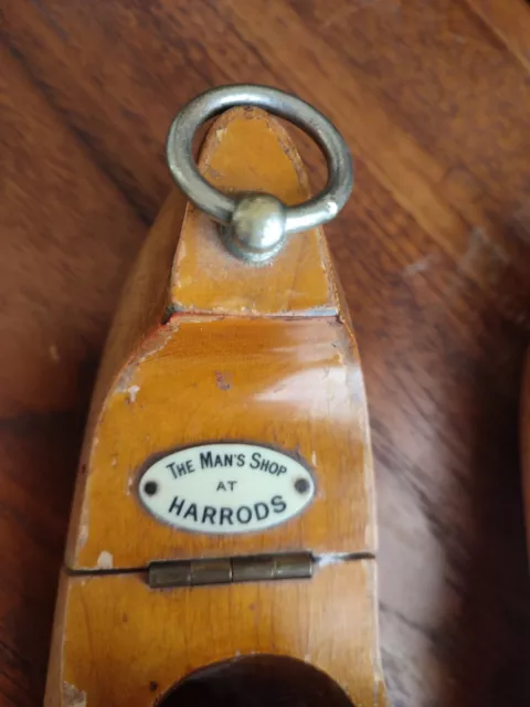 Vintage  'The Man’s Shop At Harrods'   Shoe Trees 3