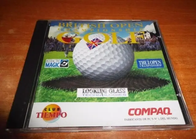 British Open Championship Golf Compaq Cd Rom Juego Para Pc 1998 España