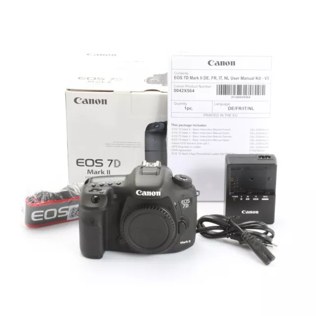 Canon EOS 7D Mark II + 683 Tsd. Auslösungen + Sehr Gut (258781)