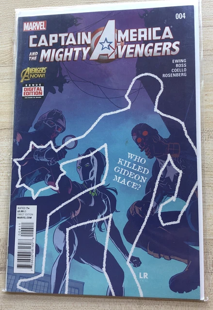 Captain America And The Mighty Avengers 4 Luke Ross Cover Marvel Comics 2015