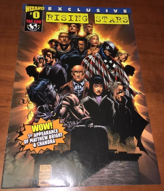 RISING STARS #0 (WIZARD Top Cow Comics) Comic Book EXCLUSIVE
