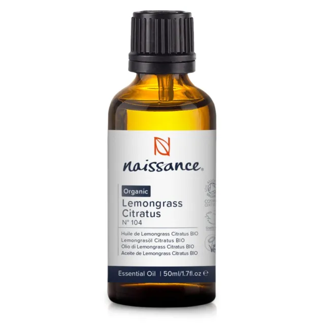 Naissance Lemongras Citratus BIO- 100% naturreines ätherisches Öl (N°104) - 50ml