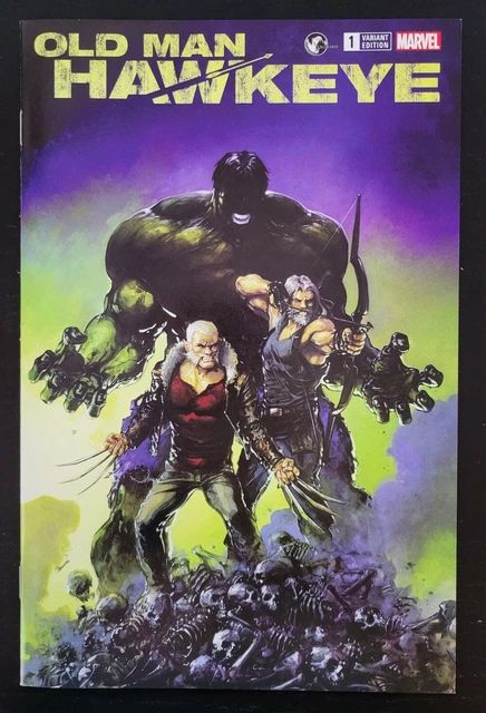 Old Man Hawkeye #1 Variant (2018) Clayton Crain Trade Dress Cover