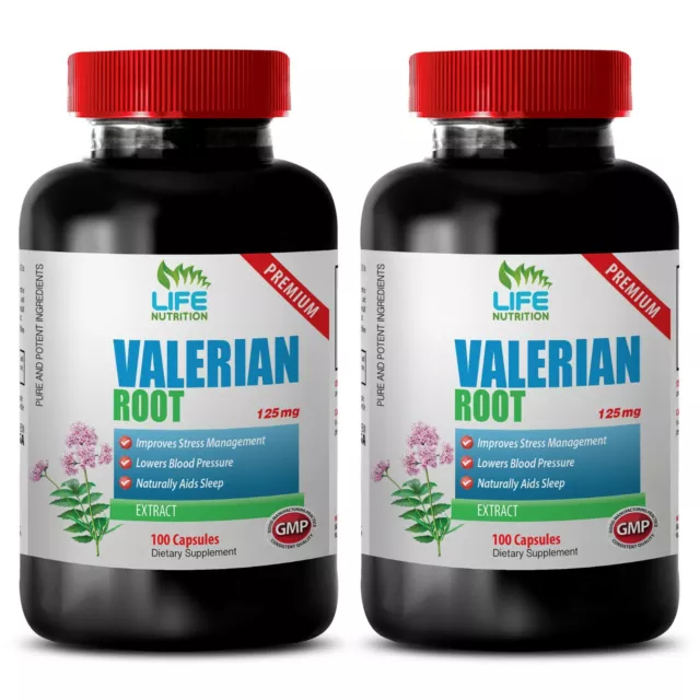 Valerian Root - Valerian Root Extract 4:1 125mg - Decreases Restlessness 2B