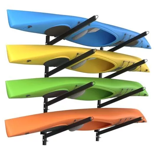 Adjustable Kayak Rack, Sup Storage Stand, Weatherproof Canoe Holder, Heavy