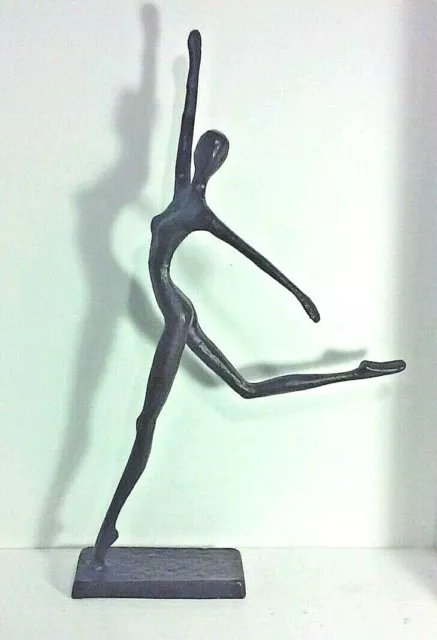 DANCER on Point Iron Cast Sculpture Statue from Design Toscano BEAUTIFUL NIB
