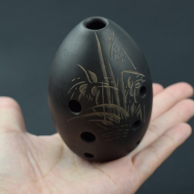 8-Holes Ocarina Clay Xun China Traditional Musical Instrument Beginners Gift