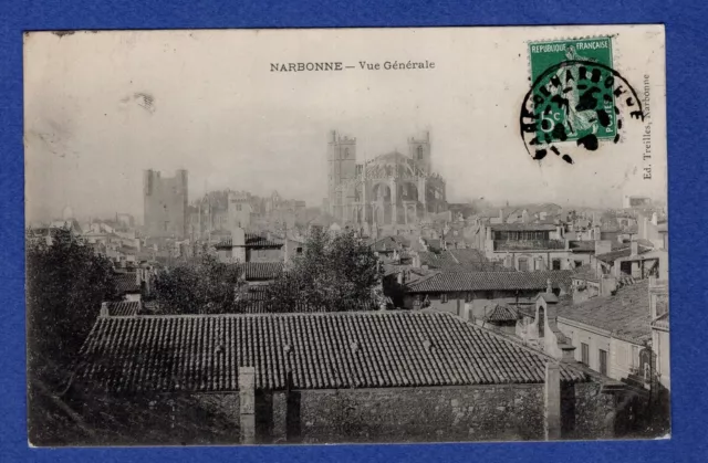 FC * CPA / Postcard: Narbonne -> General View