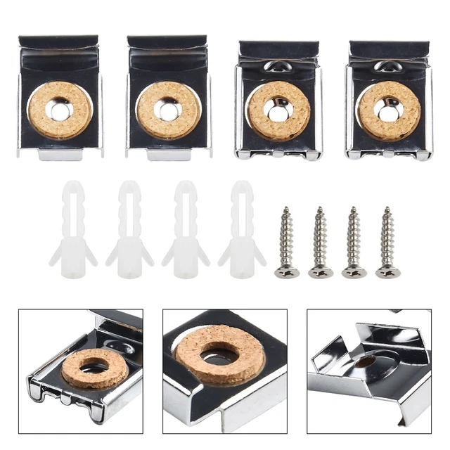 Morsetti Per Ringhiera In Vetro Per Scale In Lega Di Zinco - Foto 1