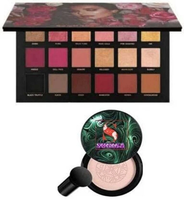 SUNISA BB and CC Cream Foundation 20g & 1 Rosegold Eyeshadow Palatte