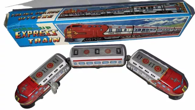 Retro-Zug Wind-Up Express Train