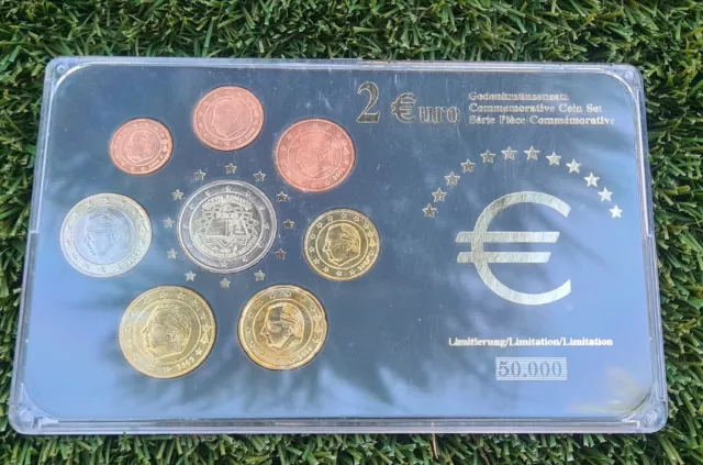 Serie de pieces Euro Belgique Limitée 50000 exemplaires Certificat garantie