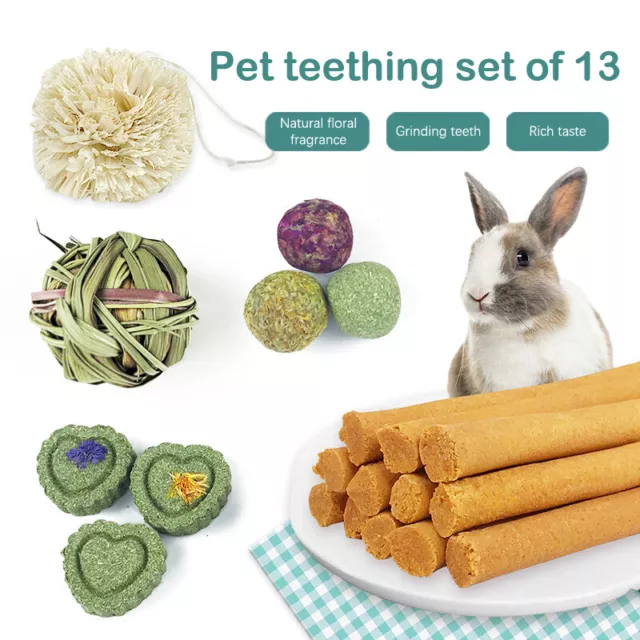 Small Pet Food Toys For Guinea Pig Rabbit Hamster Teeth Cleaning Toys Pet Supply