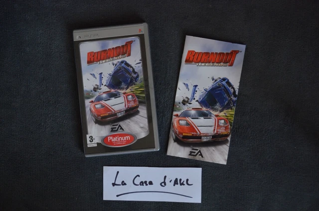 ₪ PAS DE JEU ₪ Boite + notice de PSP FR - Burnout Legends