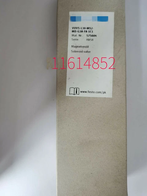 1pc new FOR FESTO 575604 VUVS-L30-M52-MD-G38-F8-1C1