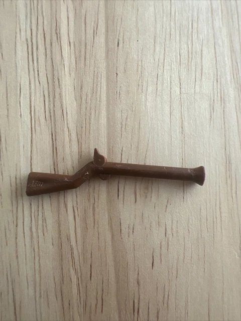 LEGO ARME WEAPON gun Flintlock Musket fusil mousquet marron/redish ...