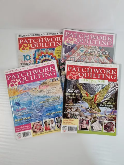 Assorted Patchwork & Quilting Craft Magazines bundle