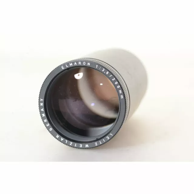 Leitz Wetzlar Germany / Leica Elmaron 200mm For /3.6 Projection Lens With Tubus