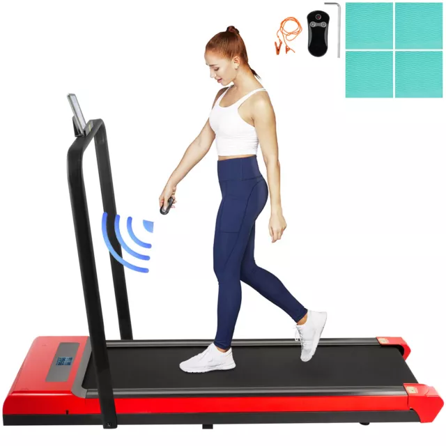 Cinta de Correr de Roja con Pasamanos con Control Remoto, Debajo de Mesa Oficina