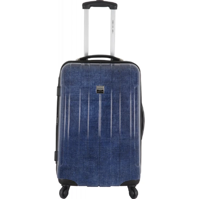 FRANCE BAG 50 cm Cabin Size Hard Suitcase Polycarbonate Navy Jeans