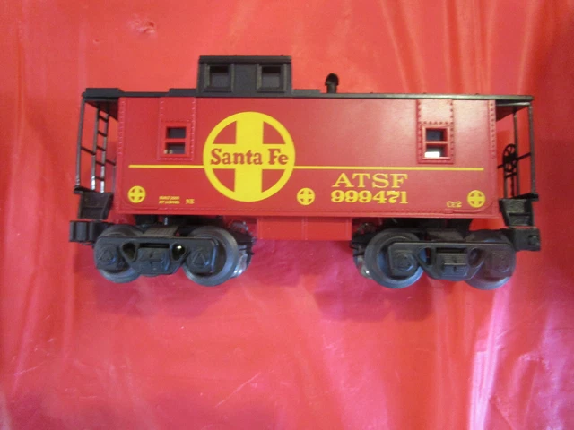 O Gauge Santa Fe Lighted Caboose #999471 by Lionel (NL)