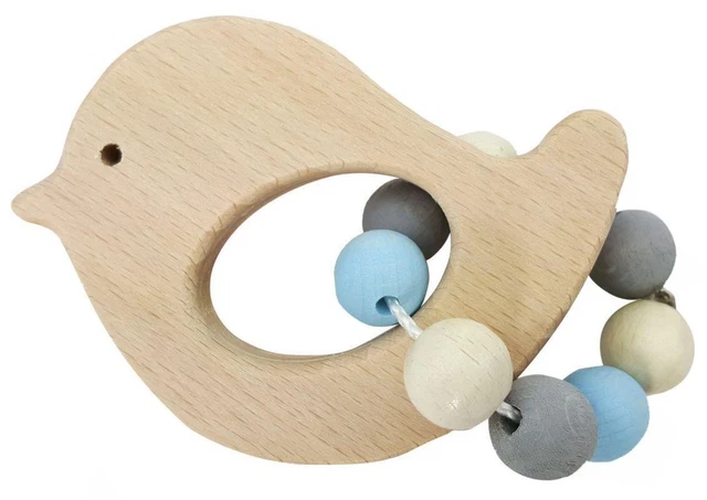 Jouet pour Bébé Hochet Oiseau Bxlxh 90x50x100mm Neuf Hochet Activité Motrice