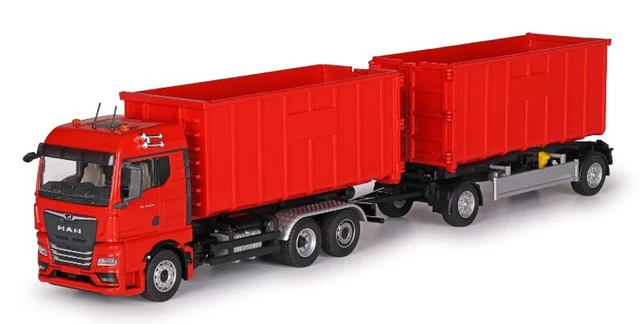 Camion benne à ordures ménagères MAN 26.360 TGA Überkopflader 1 Hd Dfzg