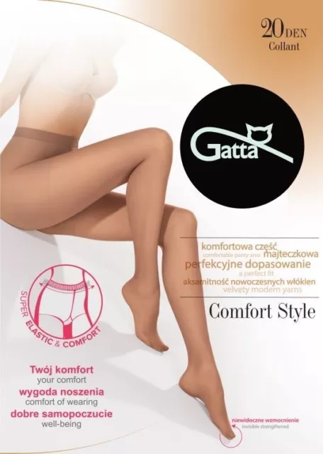 Gatta "Comfort Style" 20 den Strumpfhose  Gr. S - M - L - XL