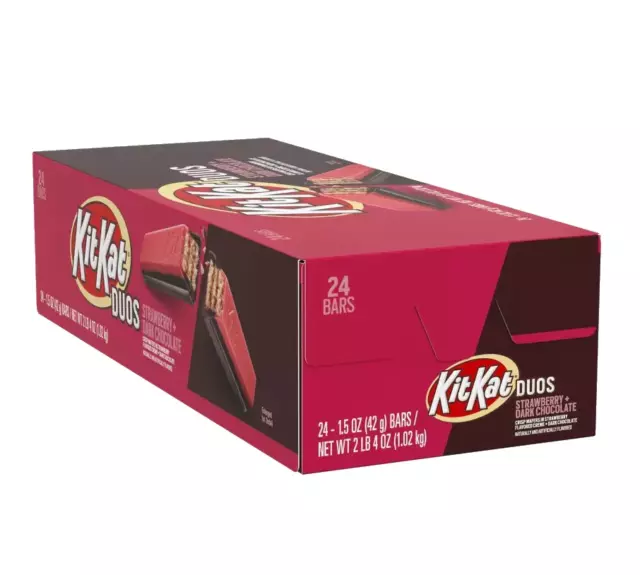 KIT KAT Milk Chocolate, Crisp Wafers, Snack Size, Bulk Candy Bars (2 Pound  Bag)