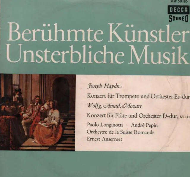Haydn/Mozart(10" Vinyl)Beruhmte Kunstler Unsterbliche Musik-Decca-SLW 5-VG/VG
