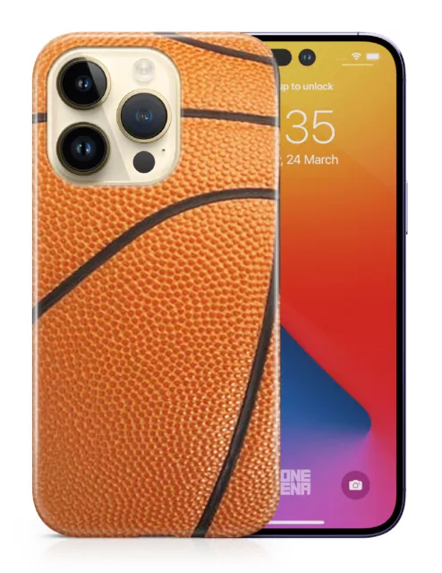 Case Cover For Apple Iphone|Basketball Texture Image