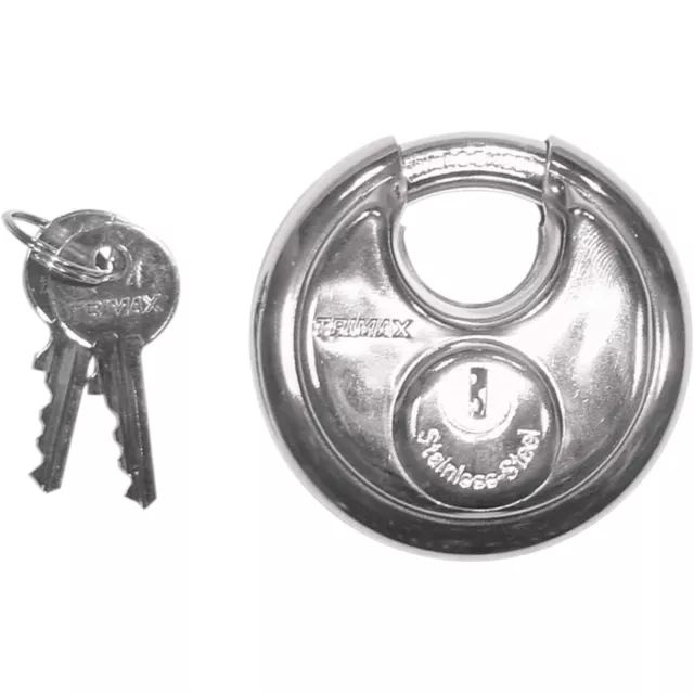 Trimax Stainless Round Padlock - 70mm TRP170