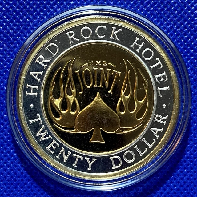 Hard Rock Las Vegas $20 Silver Strike - The Joint - S Mint