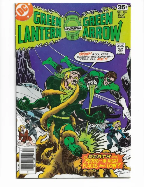Green Lantern vol. 2 #106 July 1978 Green Arrow Black Canary Grell Denny O'Neil